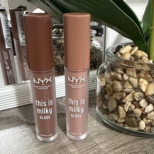 NYX PROFESSIONAL MAKEUP This Is Milky Gloss, set of two